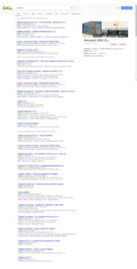 anunciantes que aparecen al buscar "akrocard" en google